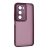 Szilikon telefonvédő (ütésállóság, akril hátlap, kameravédő) LILA