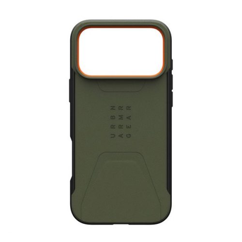 UAG CIVILIAN defender szilikon telefonvédő (erős ütésállóság, MagSafe) SÖTÉTZÖLD