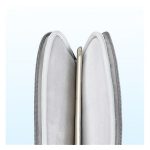 Tok álló, textil (univerzális, ütésálló belső réteg, cipzáras, vízálló, 8" méret) VILÁGOSKÉK