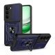 Defender szilikon telefonvédő (ütésállóság, tartógyűrű, kameravédő) SÖTÉTKÉK
