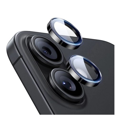 ESR kameravédő üveg (9H + segédkeret) FEKETE