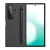 NILLKIN FLEX PURE FOLD szilikon telefonvédő (ultravékony, mikrofiber plüss belső, matt + érintő ceruza) FEKETE