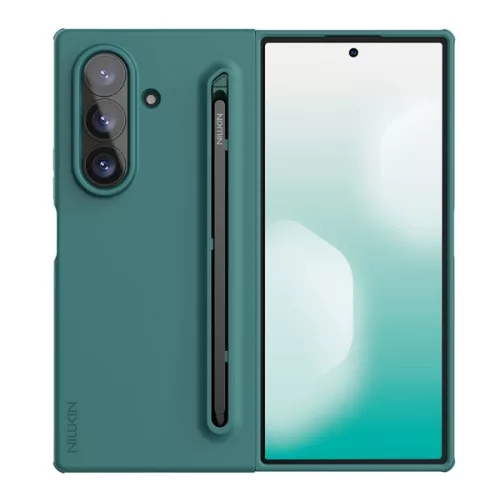 NILLKIN FLEX PURE FOLD szilikon telefonvédő (ultravékony, mikrofiber plüss belső, matt + érintő ceruza) VILÁGOSZÖLD