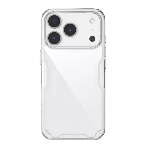 NILLKIN NATURE PRO szilikon telefonvédő (ütésállóság, légpárnás sarok) ÁTLÁTSZÓ