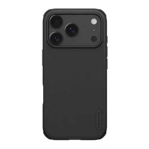 NILLKIN SUPER FROSTED PRO MAGNETIC műanyag telefonvédő (mágneses, ütésállóság, gumírozott) FEKETE