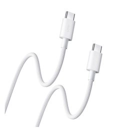   XIAOMI adatkábel (Type-C - Type-C, 3A, gyorstöltő, 100cm) FEHÉR