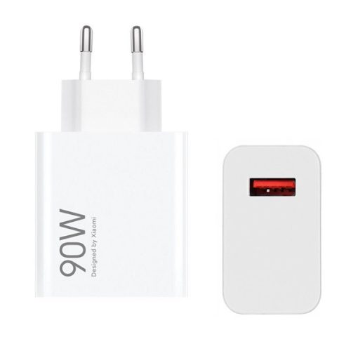 XIAOMI HYPERCHARGE COMBO hálózati töltő USB aljzat (90W, gyorstöltő) FEHÉR