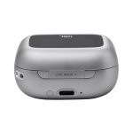 JBL LIVE BUDS 3 bluetooth fülhallgató SZTEREO (v5.3, TWS, mikrofon, aktív zajszűrő, LED kijelző, IP55 + töltőtok) EZÜST