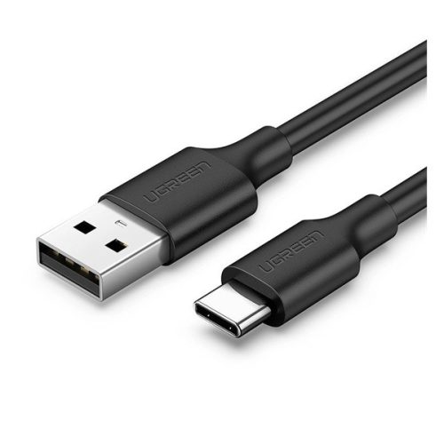 UGREEN US287 adatkábel (USB - Type-C, 2A, 50cm) FEKETE