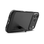 SPIGEN TOUGH ARMOR MAG T műanyag telefonvédő (ütésállóság, kitámasztó, MagSafe) FEKETE