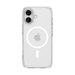 SPIGEN ULTRA HYBRID MAG műanyag telefonvédő (ütésállóság, légpárnás keret, MagSafe) FEHÉR   SPIGEN ULTRA HYBRID MAG műanyag telefonvédő (ütésállóság, légpárnás keret, MagSafe) FEHÉR