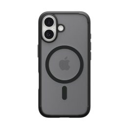 SPIGEN ULTRA HYBRID MAG műanyag telefonvédő (ütésállóság, légpárnás keret, matt, MagSafe) FEKETE   SPIGEN ULTRA HYBRID MAG műanyag telefonvédő (ütésállóság, légpárnás keret, matt, MagSafe) FEKETE