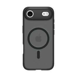 SPIGEN ULTRA HYBRID MAG műanyag telefonvédő (ütésállóság, légpárnás keret, matt, MagSafe) FEKETE   SPIGEN ULTRA HYBRID MAG műanyag telefonvédő (ütésállóság, légpárnás keret, matt, MagSafe) FEKETE