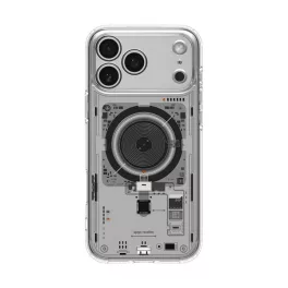   SPIGEN ULTRA HYBRID MAG NEO ONE műanyag telefonvédő (ütésállóság, légpárnás keret, MagSafe) ÁTLÁTSZÓ