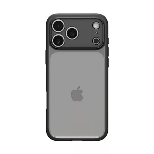 SPIGEN ULTRA HYBRID műanyag telefonvédő (ütésállóság, légpárnás keret) ÁTLÁTSZÓ/FEKETE
