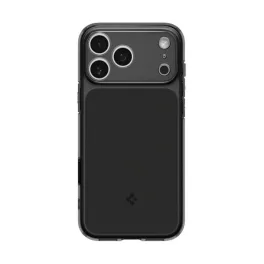   SPIGEN ULTRA HYBRID T MAG műanyag telefonvédő (ütésállóság, légpárnás keret, MagSafe) FEKETE