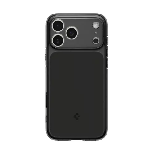 SPIGEN ULTRA HYBRID T MAG műanyag telefonvédő (ütésállóság, légpárnás keret, MagSafe) FEKETE