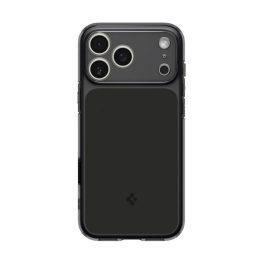 SPIGEN ULTRA HYBRID T MAG műanyag telefonvédő (ütésállóság, légpárnás keret, MagSafe) FEKETE   SPIGEN ULTRA HYBRID T MAG műanyag telefonvédő (ütésállóság, légpárnás keret, MagSafe) FEKETE