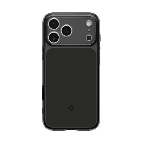 SPIGEN ULTRA HYBRID T MAG műanyag telefonvédő (ütésállóság, légpárnás keret, MagSafe) FEKETE