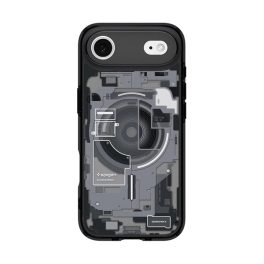 SPIGEN ULTRA HYBRID ZERO ONE műanyag telefonvédő (ütésállóság, légpárnás keret, MagSafe) FEKETE   SPIGEN ULTRA HYBRID ZERO ONE műanyag telefonvédő (ütésállóság, légpárnás keret, MagSafe) FEKETE