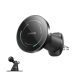 JOYROOM JR-ZS502 autós tartó (műszerfalra, szellőzőre, öntapadó, 360°, 15W, wireless, mágneses) FEKETE