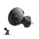 JOYROOM JR-ZS502 autós tartó (műszerfalra, szellőzőre, öntapadó, 360°, 15W, wireless, mágneses) FEKETE