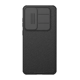   NILLKIN CAMSHIELD PRO MAGNETIC műanyag telefonvédő (ütésállóság, kameravédő, mágneses, csíkos) FEKETE