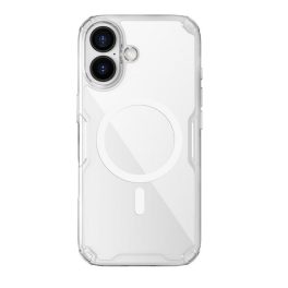 NILLKIN NATURE PRO MAGNETIC műanyag telefonvédő (ütésállóság, légpárnás sarok, MagSafe) ÁTLÁTSZÓ   NILLKIN NATURE PRO MAGNETIC műanyag telefonvédő (ütésállóság, légpárnás sarok, MagSafe) ÁTLÁTSZÓ