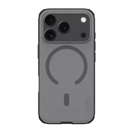  NILLKIN SUPER FROSTED PRO MAGNETIC műanyag telefonvédő (mágneses, ütésállóság, gumírozott) ÁTLÁTSZÓ/FEKETE
