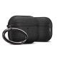 SPIGEN URBAN FIT szilikon tok (karabíner, textil bevonat) FEKETE Apple AirPods Pro 3