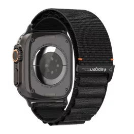   SPIGEN WBF1 pótszíj (egyedi méret, nagy, textil, állítható) FEKETE