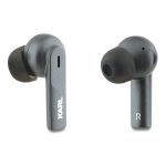 KARL LAGERFELD ELONGATED LOGO bluetooth fülhallgató SZTEREO (v5.4, TWS, mikrofon, aktív zajszűrő + töltőtok) FEKETE