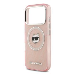 KARL LAGERFELD IML CHOUPETTE HEAD LOGO MAGSAFE szilikon telefonvédő (ütésállóság, kameravédő, MagSafe) RÓZSASZÍN   KARL LAGERFELD IML CHOUPETTE HEAD LOGO MAGSAFE szilikon telefonvédő (ütésállóság, kameravédő, MagSafe) RÓZSASZÍN