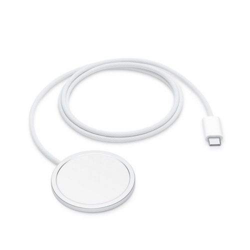 APPLE MagSafe töltő (Type-C, gyorstöltő, wireless, MagSafe, 100cm, MX6X3ZM/A utód) FEHÉR