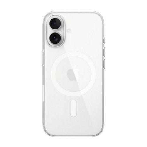 APPLE szilikon telefonvédő (MagSafe) ÁTLÁTSZÓ