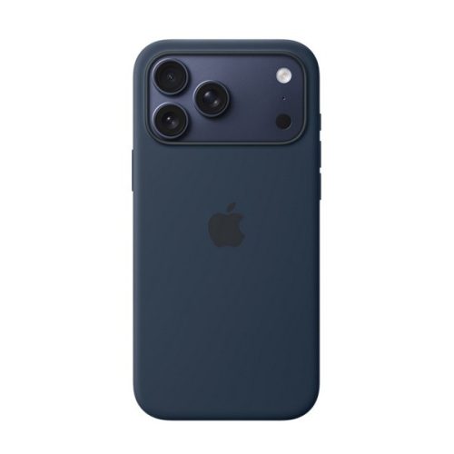 APPLE szilikon telefonvédő (MagSafe) ÉJFEKETE