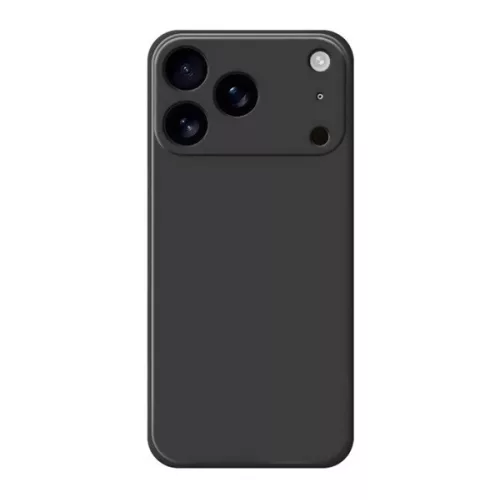 Szilikon telefonvédő (ultravékony) FEKETE