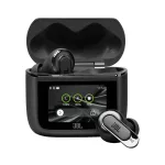 JBL TOUR PRO 3 bluetooth fülhallgató SZTEREO (v5.3, TWS, mikrofon, aktív zajszűrő, LED kijeléző + töltőtok) FEKETE