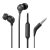 MOTOROLA EARBUDS 3S fülhallgató SZTEREO (3.5mm jack, mikrofon, felvevő gomb) FEKETE
