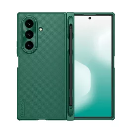   NILLKIN SUPER FROSTED FOLD műanyag telefonvédő (mágneses, érdes felület, asztali tartó, érintő ceruza) SÖTÉTZÖLD