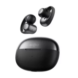   SHOKZ OPENDOTS ONE bluetooth fülhallgató SZTEREO (v5.4, TWS, fülre akasztható, mikrofon, zajszűrő + töltőtok) FEKETE