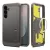 SPIGEN TOUGH ARMOR MAG műanyag telefonvédő (ütésállóság, kitámasztó, MagSafe) SÖTÉTSZÜRKE