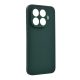 Szilikon telefonvédő (matt) SÖTÉTZÖLD