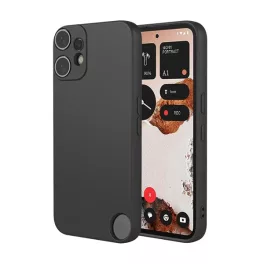 Szilikon telefonvédő (matt) FEKETE