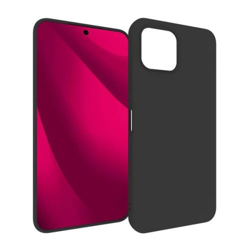 Szilikon telefonvédő (matt) FEKETE