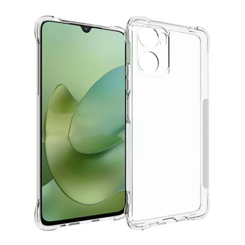 Szilikon telefonvédő (ütésállóság, légpárnás sarok) ÁTLÁTSZÓ