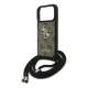 GUESS 4G BIG LOGO CORD STAP CROSSBODY műanyag telefonvédő (ütésállóság, bőr hatású hátlap + vállpánt) BARNA