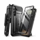 SUPCASE UNICORN BEETLE PRO műanyag telefonvédő (360°-os védelem, erős ütésállóság, műanyag előlap) FEKETE