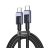 UGREEN L512 adatkábel (Type-C - Type-C, 100W, PD gyorstöltő, 100cm) SÖTÉTSZÜRKE