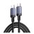 UGREEN L532 adatkábel (Type-C - Type-C, 240W, PD gyorstöltő 3.1, 100cm) SÖTÉTSZÜRKE